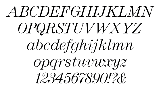 Andrich Minerva Italic