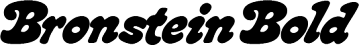 Bronstein Bold
