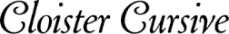 Cloister Cursive