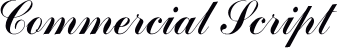 Commercial Script
