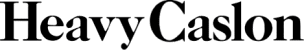 Heavy Caslon