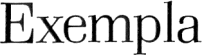 Exempla
