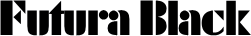 Futura Black
