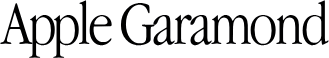 Apple Garamond