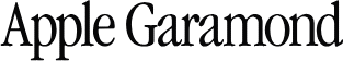 Apple Garamond