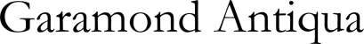 Garamond Antiqua