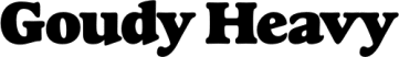Goudy Heavyface
