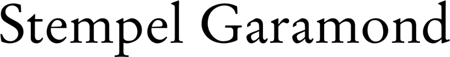 Stempel Garamond