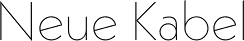 Neue Kabel