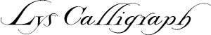 Lys Calligraph