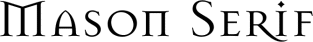 Mason Serif