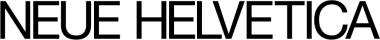 Neue Helvetica