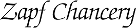 Zapf Chancery