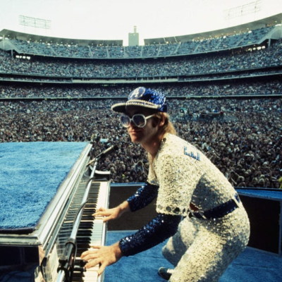 Elton John Dodger Stadium